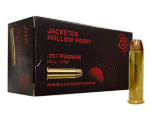 Geco Ammunition - 357 Magnum - 158 Grain Jacketed Hollow Point - 50 Rounds