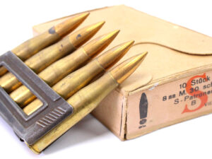 8x56R MANNLICHER Waffenampt marked 8mm M 30 Scharfe S-Patronen Rottw 8x56r for an Austrian M95 10 Rounds