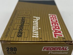 .280 Remington Federal 150 grain Nosler Partition 20 rounds