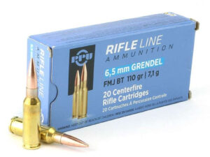 PPU 6.5 GRENDEL 110GR FMJ-BT 20RD