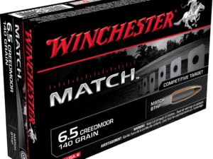 WINCHESTER MATCH 6.5 CM 140GR BTHP 20RD