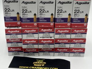 AGUILA COLIBRI 22LR 20GR LEAD-RN 1000RD CASE LOT