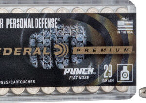 FEDERAL PUNCH 22LR 29GR FLAT NOSE 50RD (free shipping orders over $250)