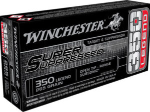 WINCHESTER SUPER SUPPRESS 350 LEGEND 265GR FMJ 20RD
